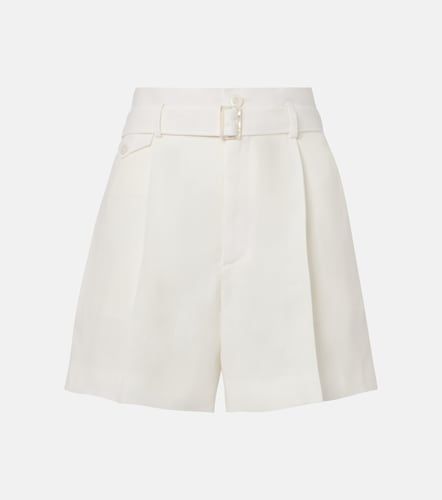 Shorts Denise de lino con cinturón - Ralph Lauren Collection - Modalova