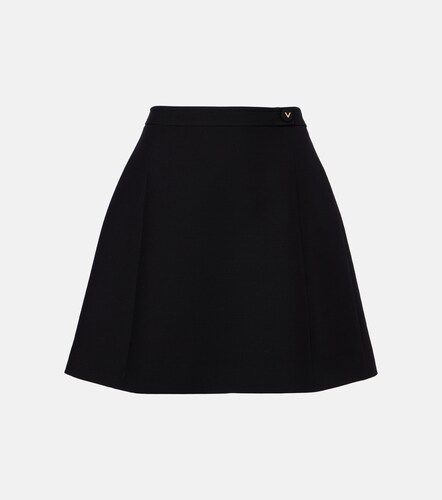 Minifalda de Crepe Couture - Valentino - Modalova