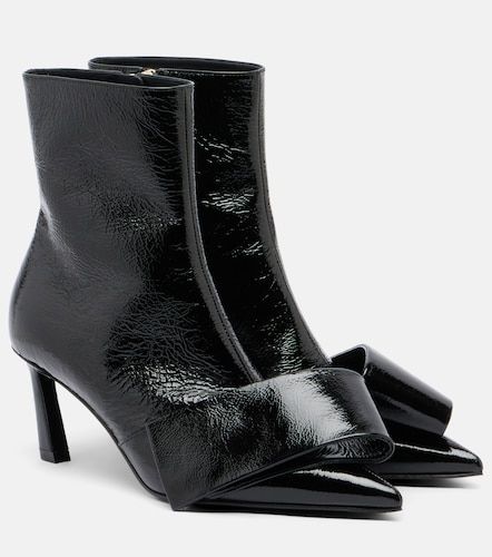 Twisted Ribbon leather ankle boots - Givenchy - Modalova