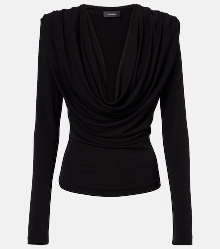 Wardrobe.NYC Top de jersey drapeado - Wardrobe.NYC - Modalova