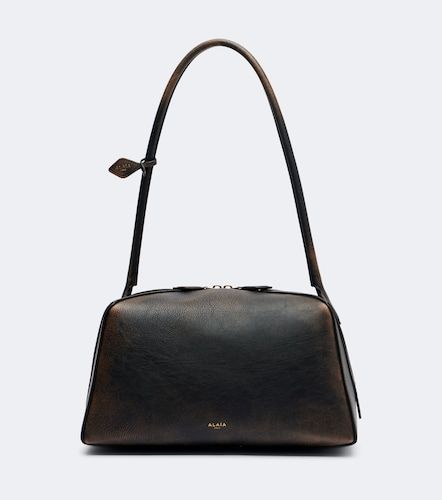 Le Bouledogue leather shoulder bag - Alaia - Modalova