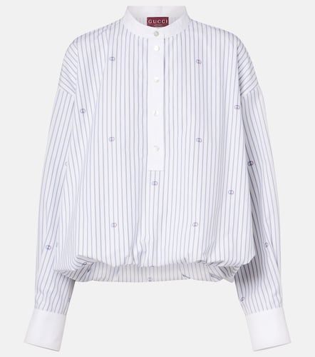 Hemd Interlocking G aus Baumwolle - Gucci - Modalova