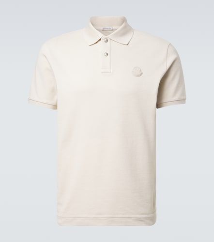 Moncler Polo de algodón con logo - Moncler - Modalova