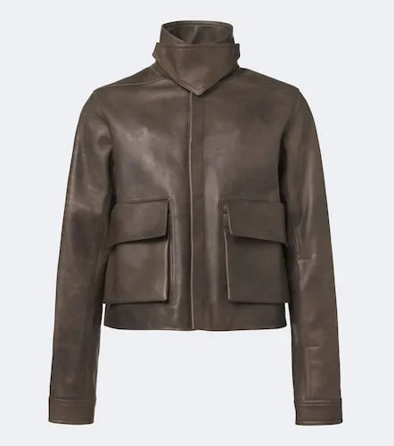 Giacca Tower Alice in pelle - Rick Owens - Modalova