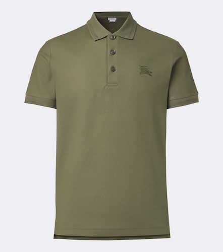 Polo EKD de piqué de algodón - Burberry - Modalova