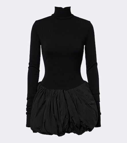 Paneled wool-blend minidress - Magda Butrym - Modalova