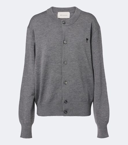 Ami Paris Ami de Cour wool cardigan - Ami Paris - Modalova