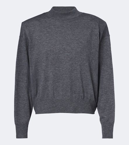 Rue wool-blend mockneck sweater - The Frankie Shop - Modalova