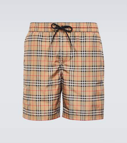 Burberry Burberry Check swim trunks - Burberry - Modalova