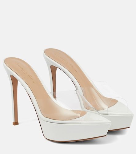 Pantoletten Betty 85 mit Leder - Gianvito Rossi - Modalova
