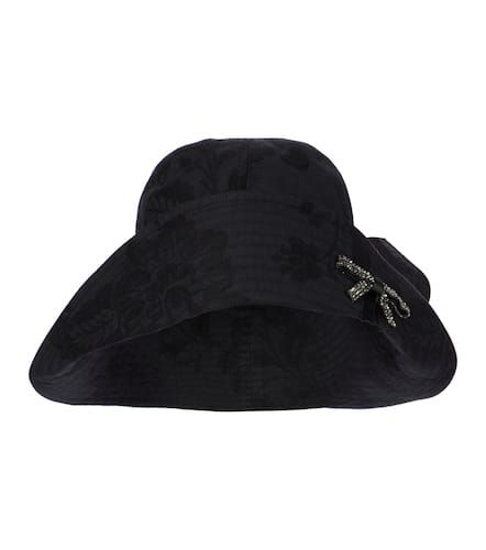 Erdem Embellished cotton bucket hat - Erdem - Modalova