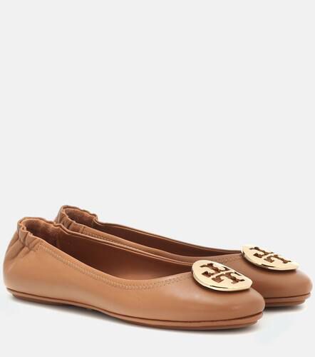 Minnie Travel leather ballet flats - Tory Burch - Modalova