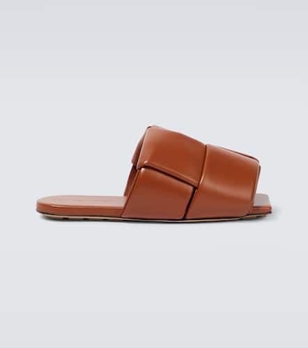 Padded leather sandals - Bottega Veneta - Modalova