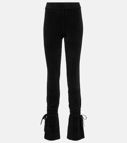 Chenille ribbed-knit flared pants - Jacquemus - Modalova