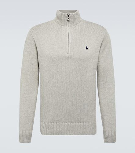 Quarter-zip cotton sweater - Polo Ralph Lauren - Modalova