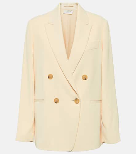 Double-breasted crÃªpe blazer - Vince - Modalova