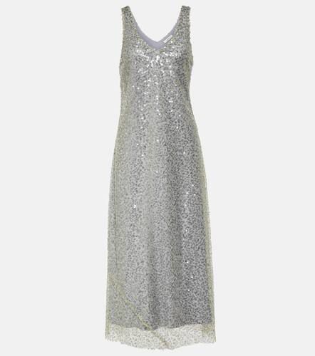 Lucite sequined metallic slip dress - Vince - Modalova