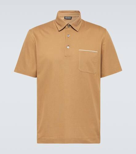 Zegna Cotton piquÃ© polo shirt - Zegna - Modalova