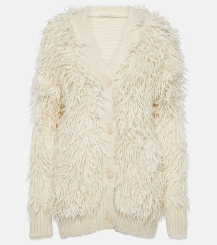 Cardigan oversize in misto alpaca e lana - Stella McCartney - Modalova