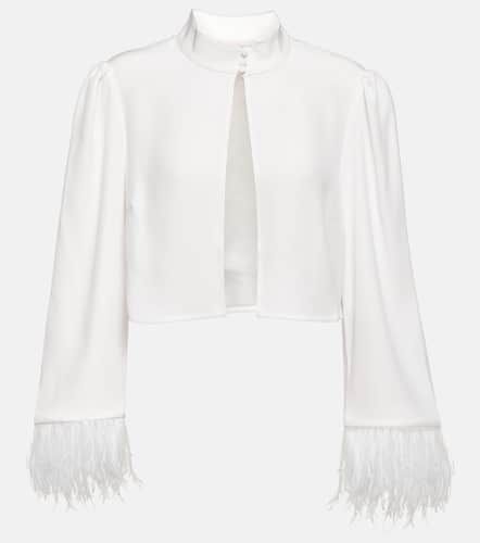 Bridal Addison feather-trimmed jacket - Rixo - Modalova