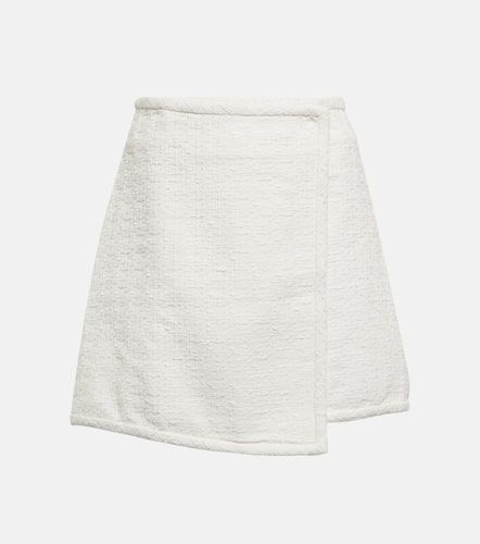 Label cotton tweed wrap skirt - Proenza Schouler - Modalova