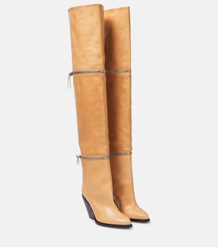 Botas mosqueteras Lelodie de piel - Isabel Marant - Modalova