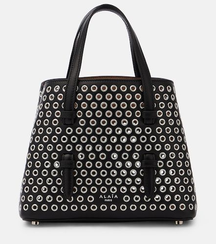 Mina 20 embellished leather tote bag - Alaia - Modalova