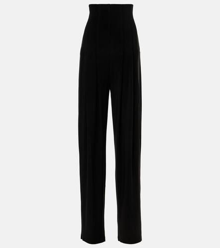 High-rise straight pants - Norma Kamali - Modalova