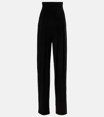 High-rise straight pants - Norma Kamali - Modalova