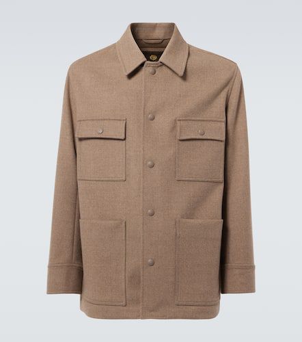 Darcy virgin wool overshirt - Loro Piana - Modalova