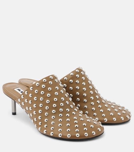 Jil Sander Studded leather mules - Jil Sander - Modalova