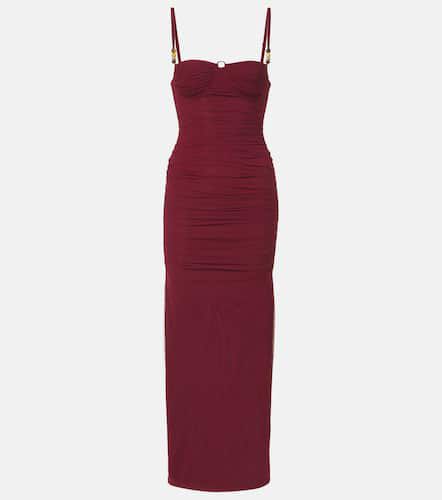 SIR Toni ruched mesh maxi dress - SIR - Modalova