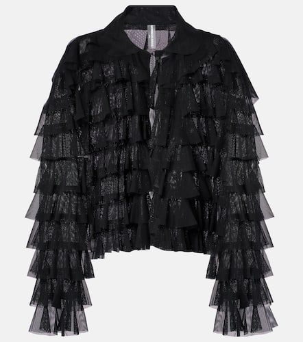 Oversized ruffled jacket - Norma Kamali - Modalova