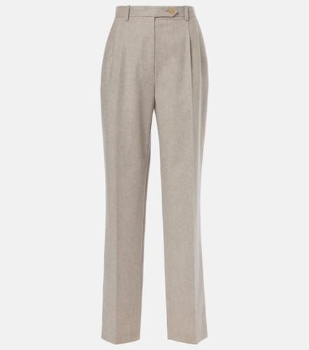 Norbert wool and cashmere straight pants - The Row - Modalova