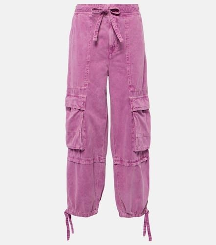 Ivy mid-rise denim cargo pants - Marant Etoile - Modalova