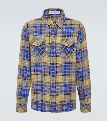 Tartan cashmere shirt - God's True Cashmere - Modalova