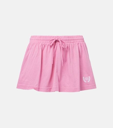 Laurel cotton jersey miniskirt - Balenciaga - Modalova