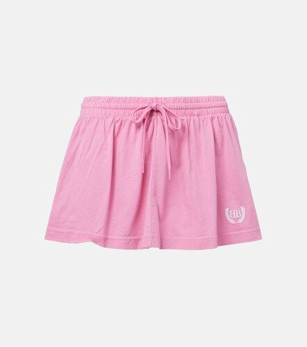 Minifalda Laurel de jersey de algodón - Balenciaga - Modalova