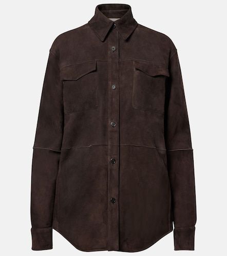 Giacca camicia Gwena in suede - The Row - Modalova