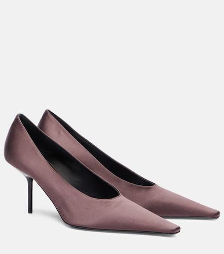 Escarpins 75 en satin - Victoria Beckham - Modalova
