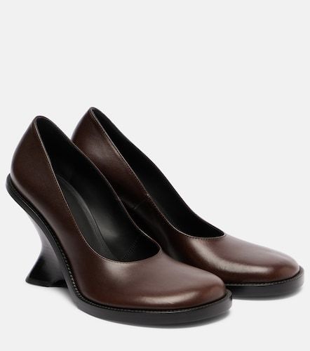 Salones con cuña 95 de piel - Dries Van Noten - Modalova