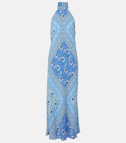 Rixo Maura printed satin maxi dress - Rixo - Modalova