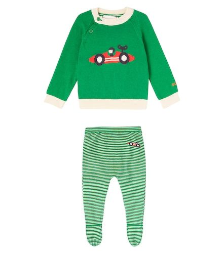 Bebé - set Race Car de jersey y pantalones a rayas - Bobo Choses - Modalova
