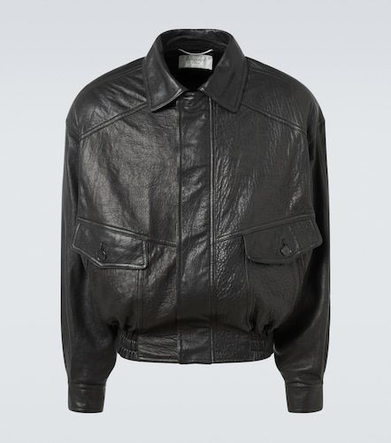 Chaqueta bomber de piel - Saint Laurent - Modalova