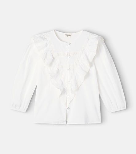 Blusa Kerala de algodón con volantes - Cozmo - Modalova