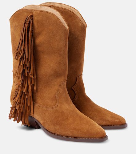 Duerto fringed suede cowboy boots - Isabel Marant - Modalova