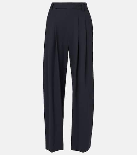 Wool-blend wide-leg pants - Brunello Cucinelli - Modalova