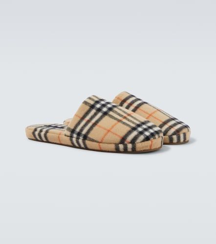Burberry Slippers Burberry Check - Burberry - Modalova
