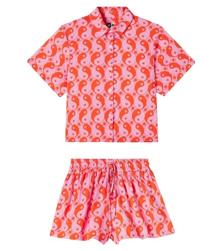 Fábula Set de camisa y shorts estampados - Fabula - Modalova