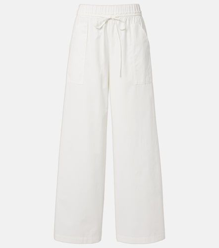 Pantalones anchos de popelín de algodón - Vince - Modalova
